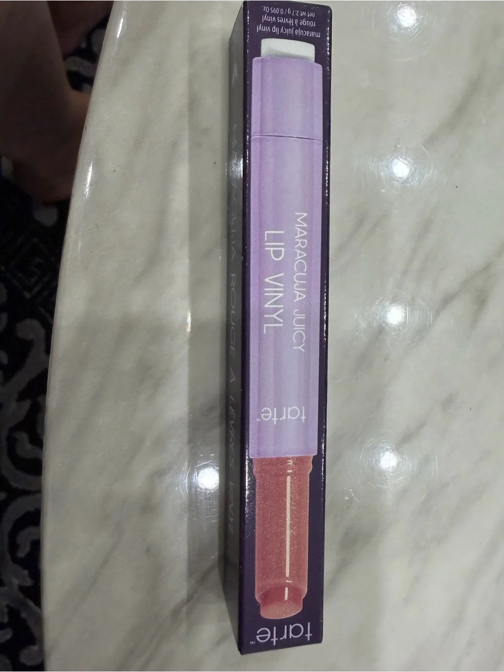 tarte Maracuja Juicy Lip Vinyl - Shimmery Rose Gold